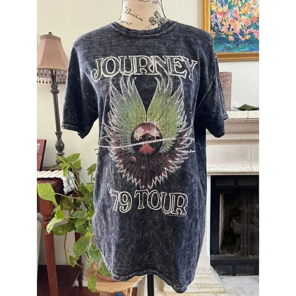 Colortone Other - Vtg Colortone Men's Journey M Rock Band 1979 Black T- shirt
